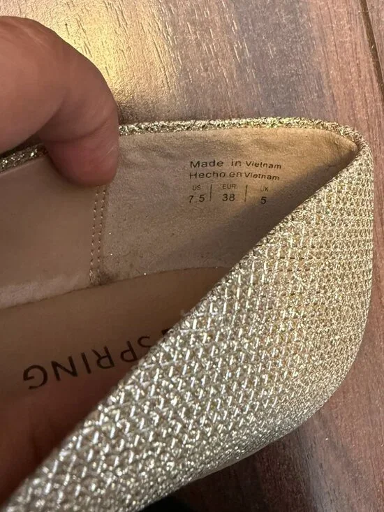 Call it Spring Sparkly Flats - 7.5 - Picture 3 of 3